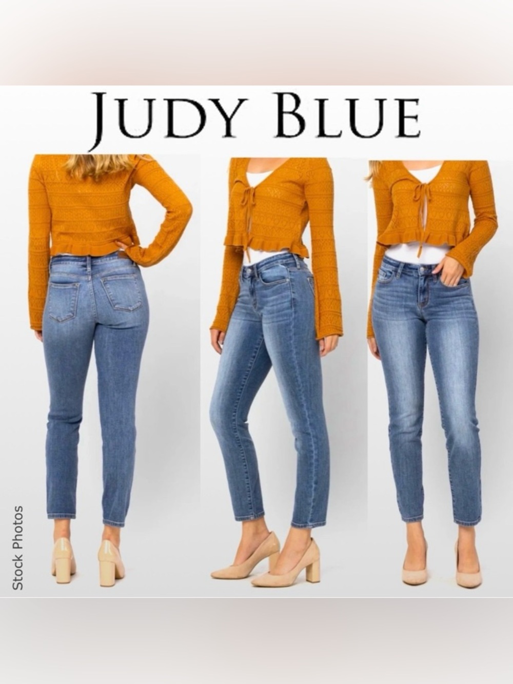 NWT Judy Blue Instant Classic Slim Fit Jeans JB82180 (7/28) - Picture 1 of 15